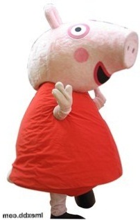 Peppa Pig Party Mascot Suit Hire Southampton like at Paultons Park Peppa Pig World